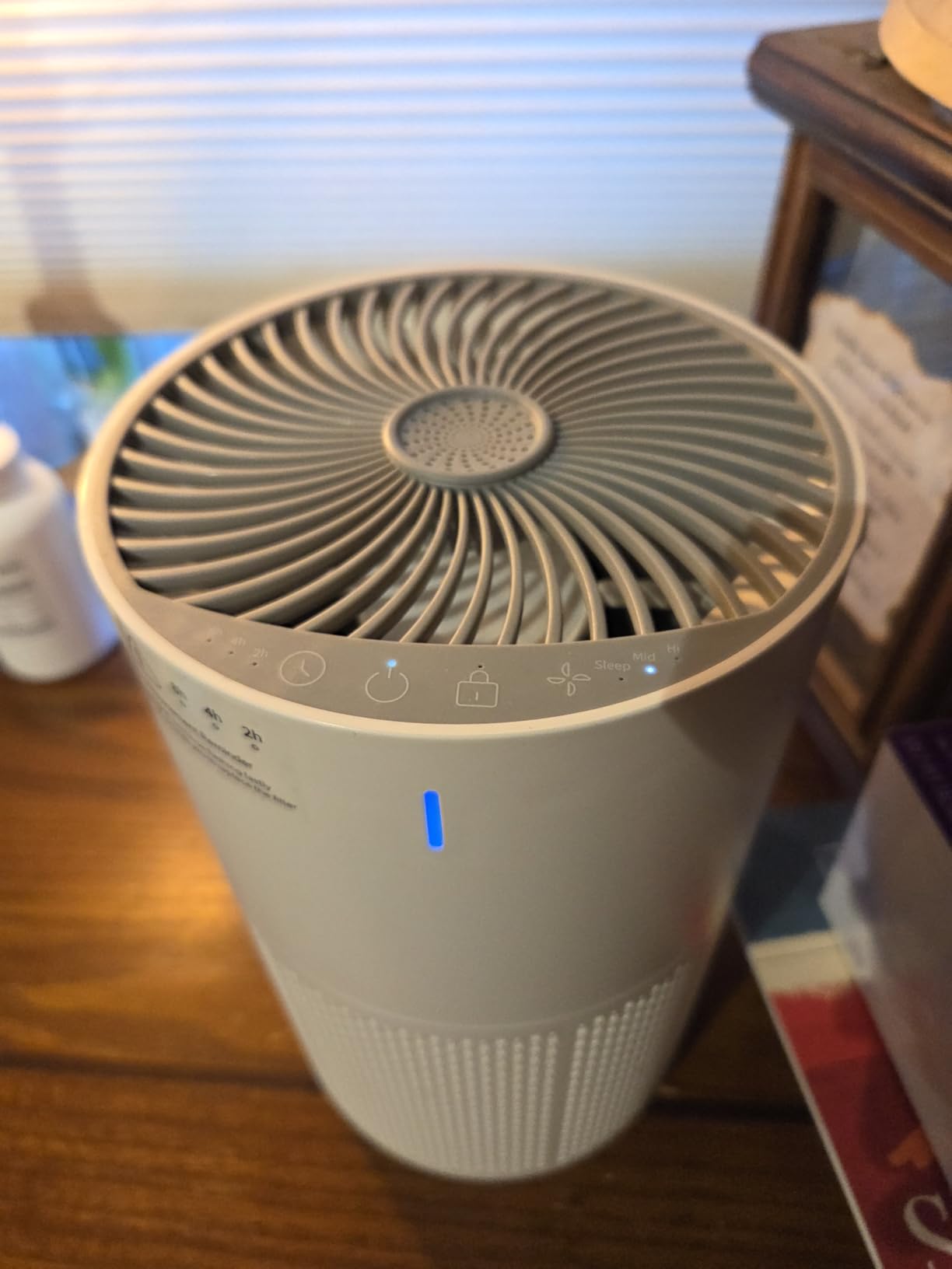 Air Purifier for Home Large Room up to 1095 Sq FtH13 True HEPA Filter for AllergiesSmokeOdorPetsDustQuiet Sleep ModeTimerAir Purifiers for Home Bedroom Office - Customer Photo 1