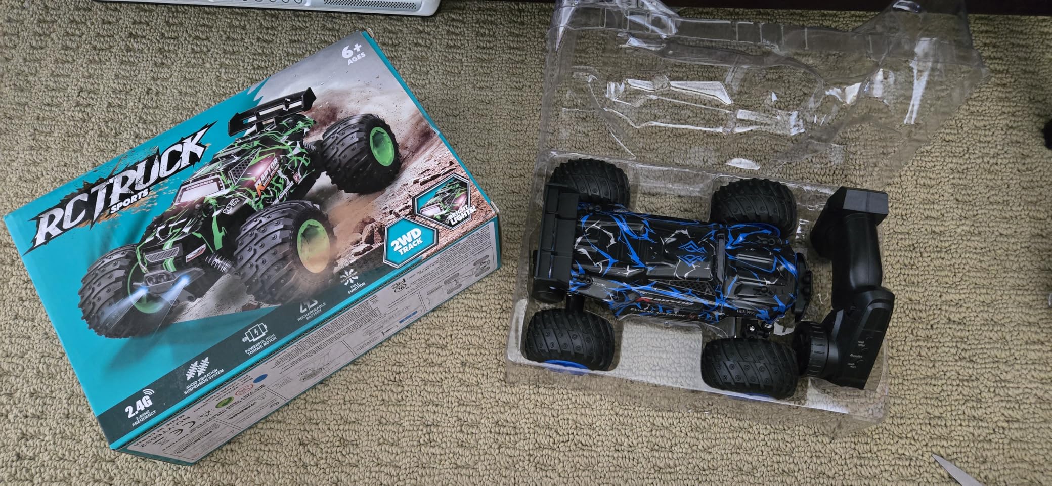 BIFYTON Remote Control Car, 1:18 Scale Rc Cars, All-Terrain RC Truck with LED Light Customer Review BIFYTON Remote Control Car, 1:18 Scale Rc Cars, All-Terrain RC Truck with LED Light - Customer Photo 1