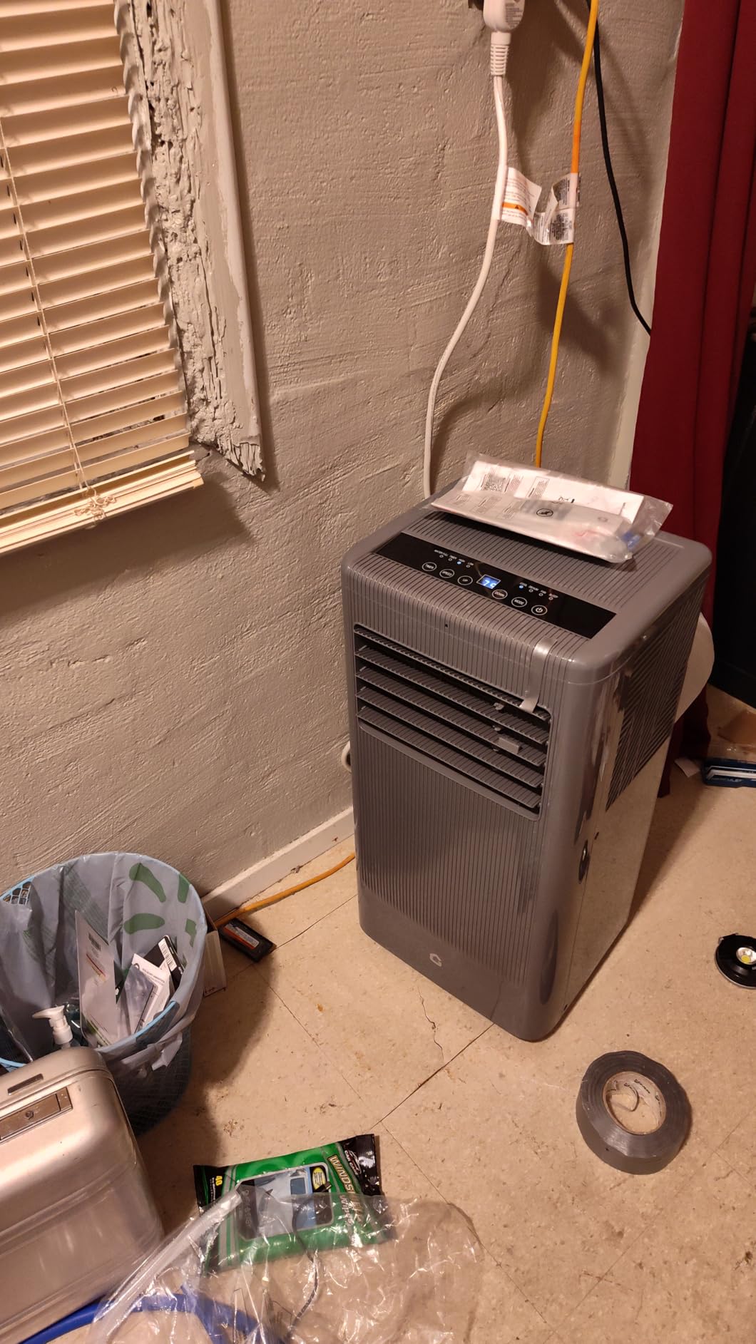 8000 BTU Portable Air Conditioner 3-in-1 Cooling AC Portable Air Conditioner for Room with Sleep Mode, Ventless Floor Air Conditioner, 3 Speeds Fan & Dehumidifier Customer Review 8000 BTU Portable Air Conditioner 3-in-1 Cooling AC Portable Air Conditioner for Room with Sleep Mode, Ventless Floor Air Conditioner, 3 Speeds Fan & Dehumidifier - Customer Photo 1
