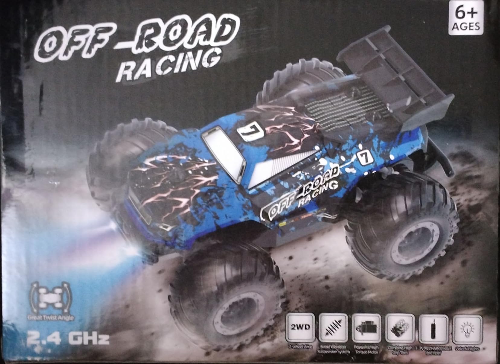 Remote Control Car for boys 4-7, All-terrain Remote Control Truck for Boys 8-12 Customer Review Remote Control Car for boys 4-7, All-terrain Remote Control Truck for Boys 8-12 - Customer Photo 1