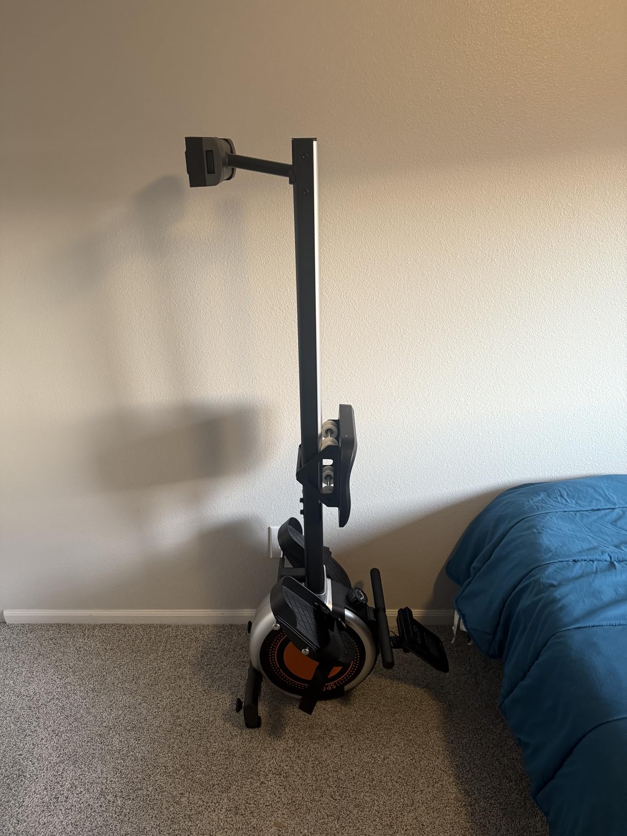 Dripex Rowing Machines for Home Use, Rowing Machine Magnetic Rower, Max 350 LBS, 16 Levels of Workout Resistance, Dual Slide Rail, Bluetooth App Compatible, LCD Monitor, Row Machine for Gym Exercise Customer Review Dripex Rowing Machines for Home Use, Rowing Machine Magnetic Rower, Max 350 LBS, 16 Levels of Workout Resistance, Dual Slide Rail, Bluetooth App Compatible, LCD Monitor, Row Machine for Gym Exercise - Customer Photo 3