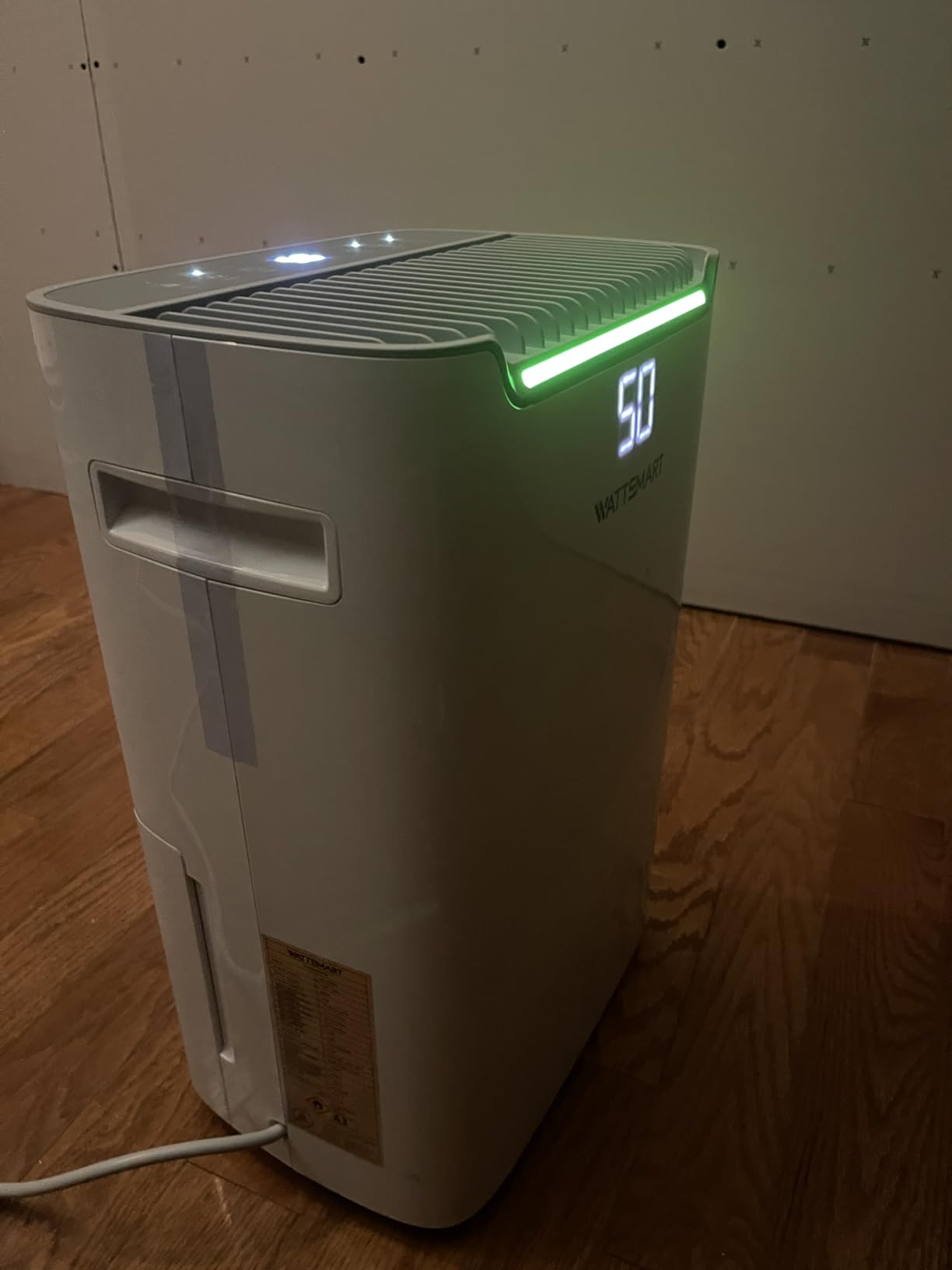 6,500 Sq Ft Smart Home Dehumidifier with Drain Hose, 1.45 Gallons Water Tank, 24 Hr Timer, 60 Pints, High Efficiency Compressor for Large Rooms,Basements, Bathrooms and Bedrooms Customer Review 6,500 Sq Ft Smart Home Dehumidifier with Drain Hose, 1.45 Gallons Water Tank, 24 Hr Timer, 60 Pints, High Efficiency Compressor for Large Rooms,Basements, Bathrooms and Bedrooms - Customer Photo 2