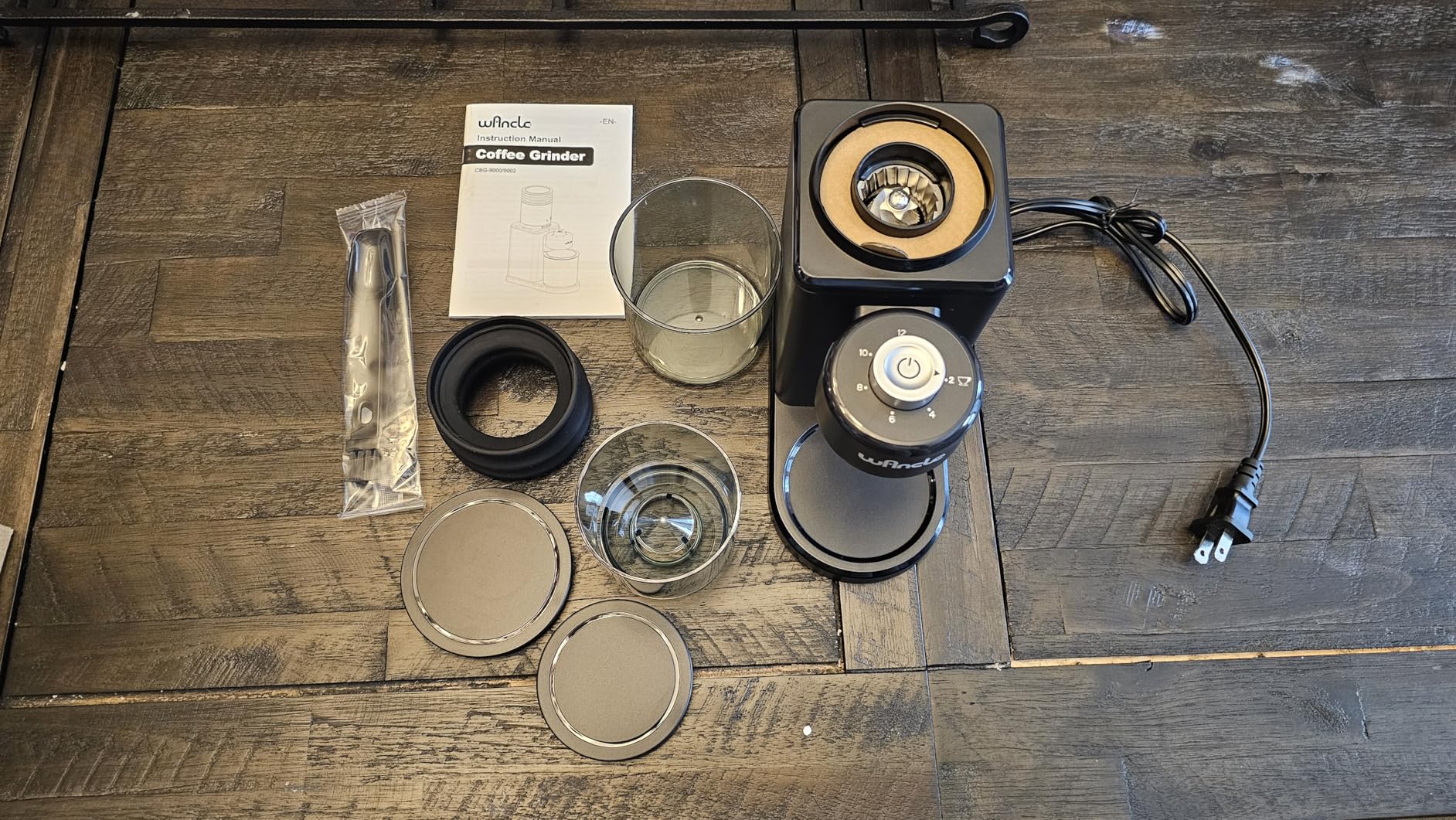 Wancle Conical Burr Coffee Grinder Electric, 25 Grind Settings, 2-12 Cup Capacity Customer Review Wancle Conical Burr Coffee Grinder Electric, 25 Grind Settings, 2-12 Cup Capacity - Customer Photo 2