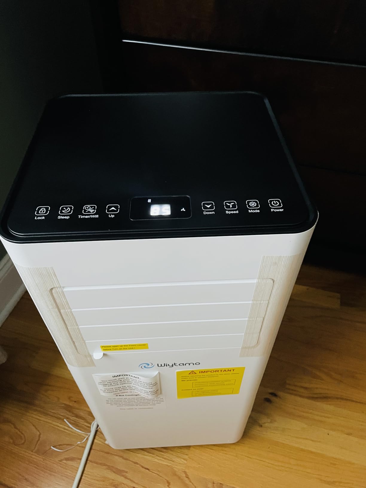 10,000 BTU Portable Air Conditioners with WiFi, 3-in-1 Air Conditioner for Room&Garage– Portable AC Unit with Cool, Dehumidifier&Fan, with Remote/Sleep Mode/Child Lock/24 Hrs Timer/Self Evaporation - Customer Photo 1