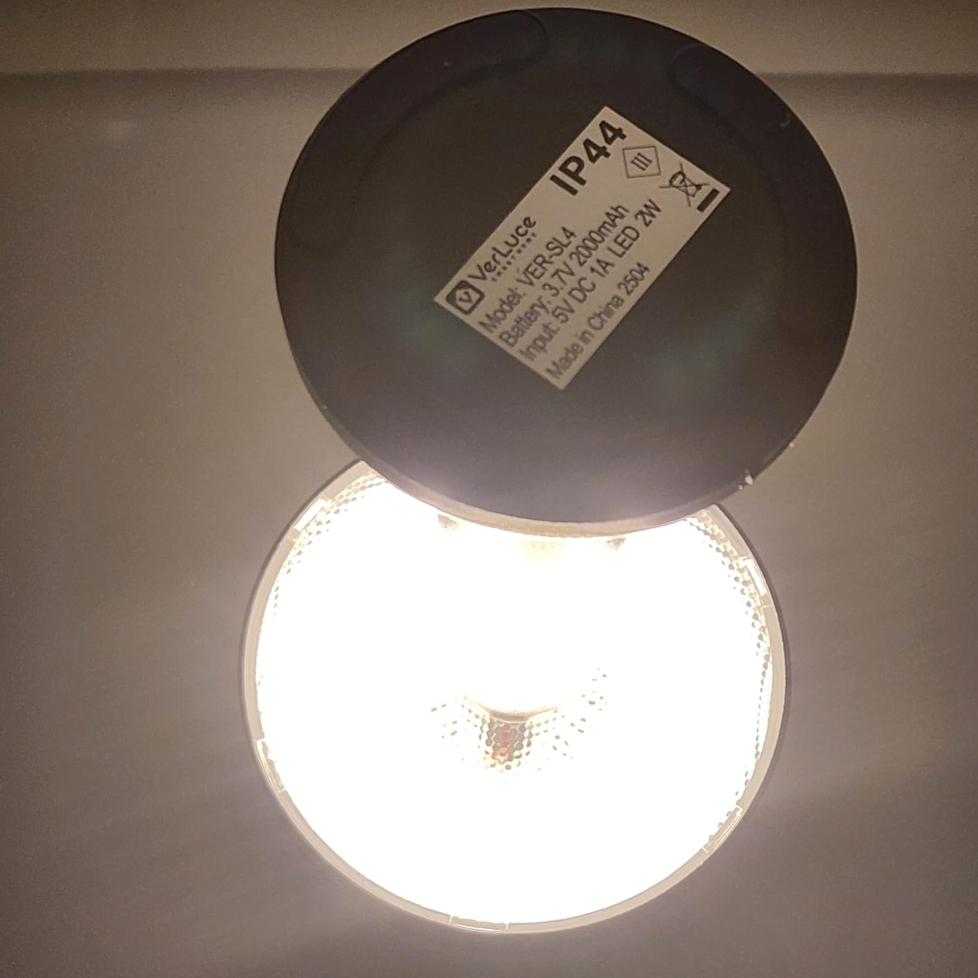 Round Solar Table Lamp – Portable LED Light with USB-C Charging & Solar Panel – Waterproof, Stepless Dimming for Outdoor/Indoor Use – Rust Red, 1 Pack Customer Review Round Solar Table Lamp – Portable LED Light with USB-C Charging & Solar Panel – Waterproof, Stepless Dimming for Outdoor/Indoor Use – Rust Red, 1 Pack - Customer Photo 1
