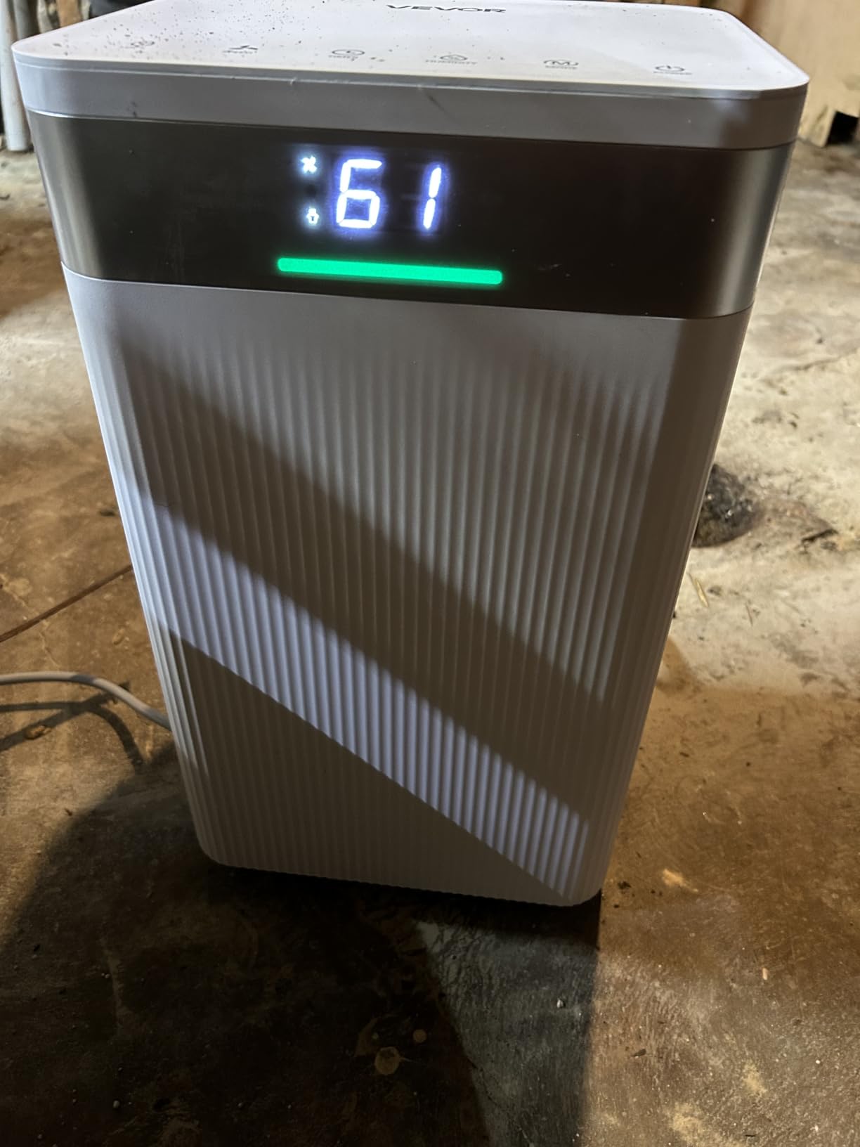 VEVOR 80 Pints Dehumidifier for Home & Basement, 4500 Sq.Ft Large Coverage, Drain Hose for Commercial & Industrial Use, Smart Humidity Control, Low Noise for Warehouses, Bathroom, Bedrooms & Storage Customer Review VEVOR 80 Pints Dehumidifier for Home & Basement, 4500 Sq.Ft Large Coverage, Drain Hose for Commercial & Industrial Use, Smart Humidity Control, Low Noise for Warehouses, Bathroom, Bedrooms & Storage - Customer Photo 1