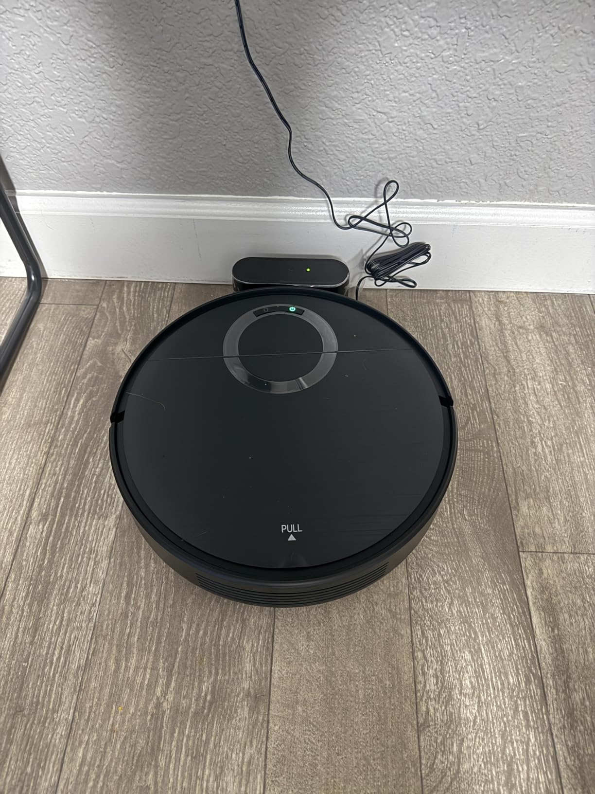 Robot Vacuum and Mop Combo, 2 in 1 Mopping Robotic Vacuum Cleaner with Schedule, Wi-Fi/App/Remote, Max Suction 2000Pa, Self-Charging, Slim, Ideal for Hard Floor, Pet Hair, Low-Pile Carpet Customer Review Robot Vacuum and Mop Combo, 2 in 1 Mopping Robotic Vacuum Cleaner with Schedule, Wi-Fi/App/Remote, Max Suction 2000Pa, Self-Charging, Slim, Ideal for Hard Floor, Pet Hair, Low-Pile Carpet - Customer Photo 2
