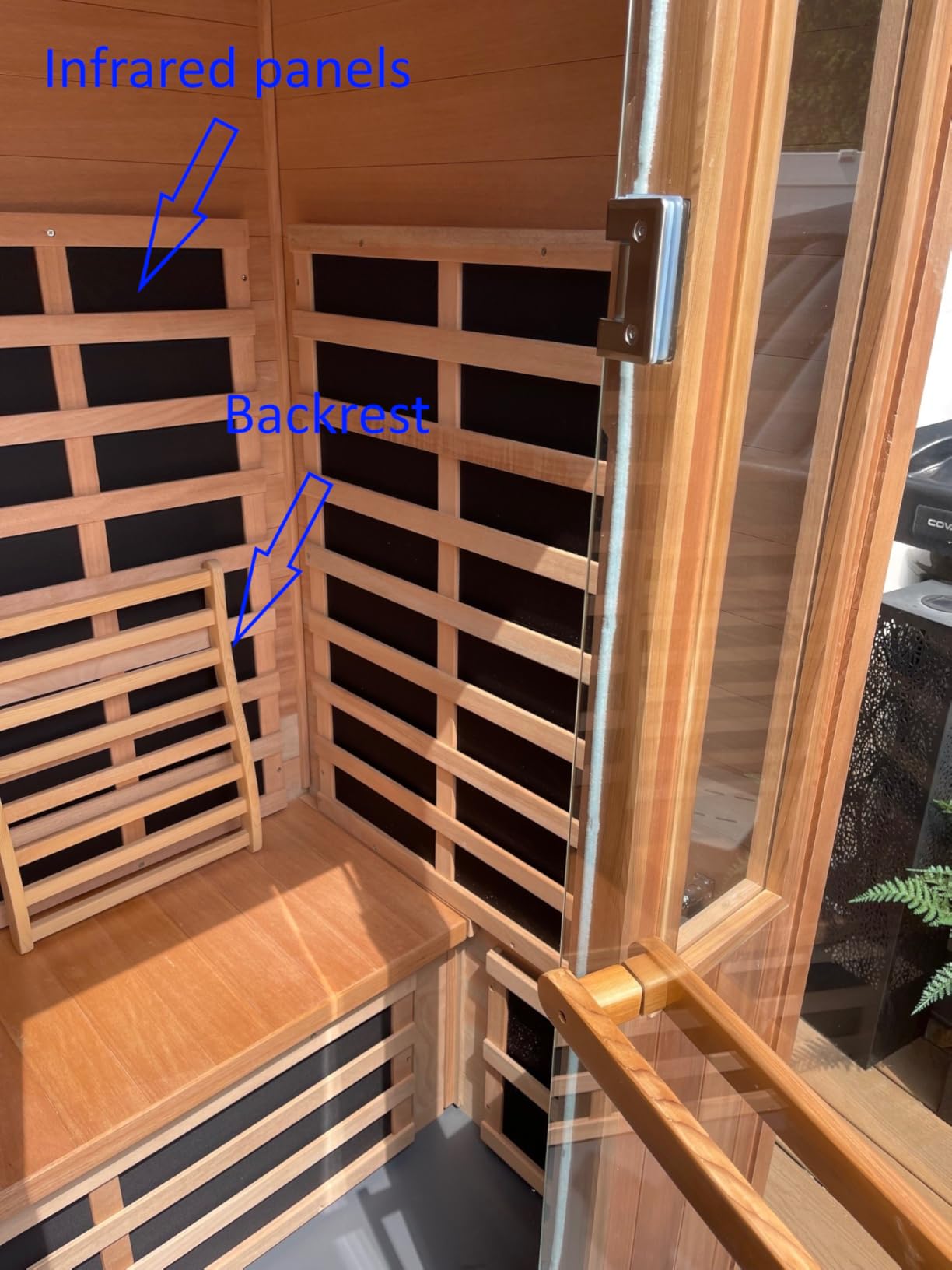 Traditional Sauna Home Spa Room for 2-3 Person Steam Wet Indoor Saunas with 240V 3KW Heater Customer Review Traditional Sauna Home Spa Room for 2-3 Person Steam Wet Indoor Saunas with 240V 3KW Heater - Customer Photo 1