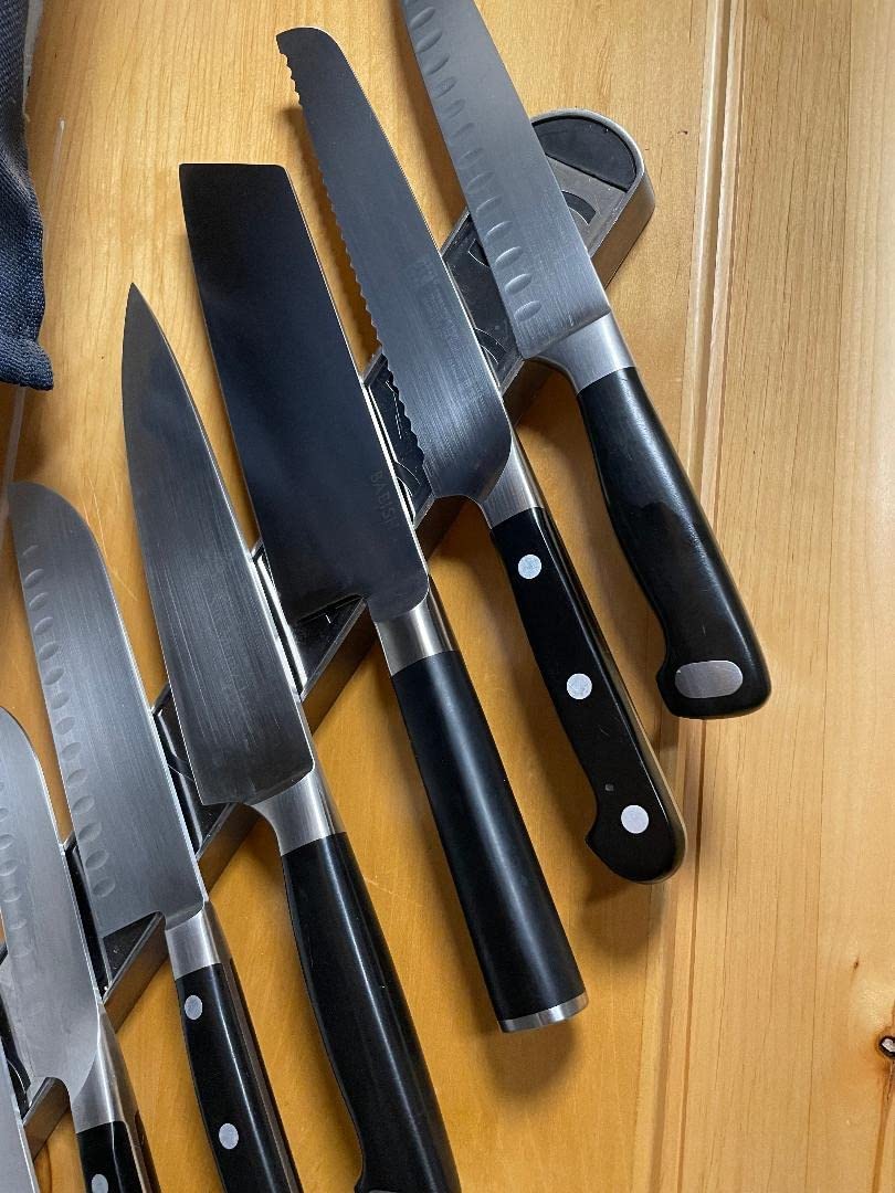 Babish 2-Piece Carving Knife and Fork Set – 8-Inch Stainless Steel Carving Knife with 6.5-Inch Fork – Precision Cutlery for Turkey, Roast, and Meat Carving – Ergonomic ABS Handles - Customer Photo 2