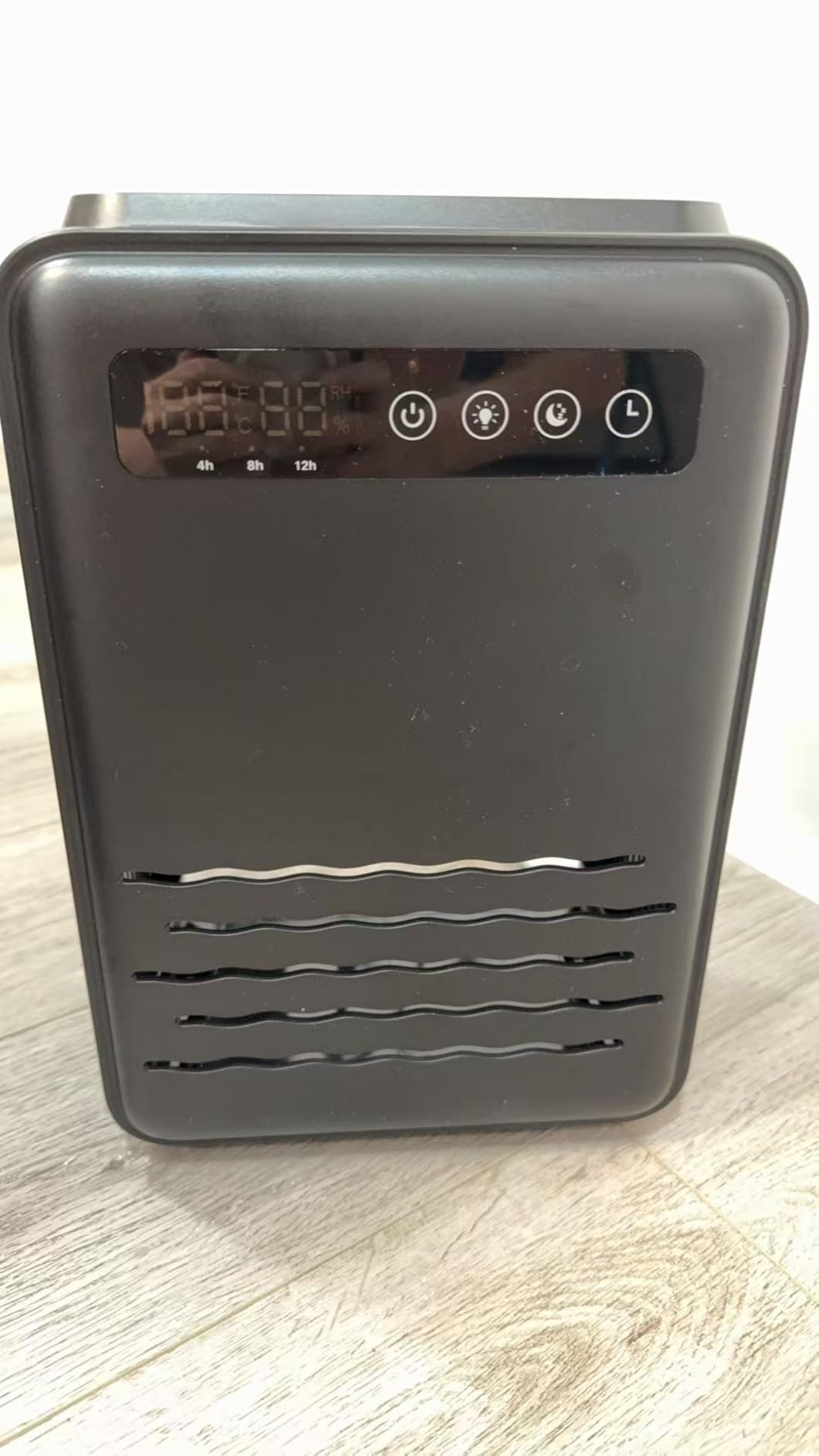 Updated Dehumidifier (Remote control) for Bedroom, 95 OZ Water Tank, 800 sq.ft Quiet Small Dehumidifiers for Basement Home Bathroom with Auto Shut Off, 7 Colors LED Light, Black Customer Review Updated Dehumidifier (Remote control) for Bedroom, 95 OZ Water Tank, 800 sq.ft Quiet Small Dehumidifiers for Basement Home Bathroom with Auto Shut Off, 7 Colors LED Light, Black - Customer Photo 1