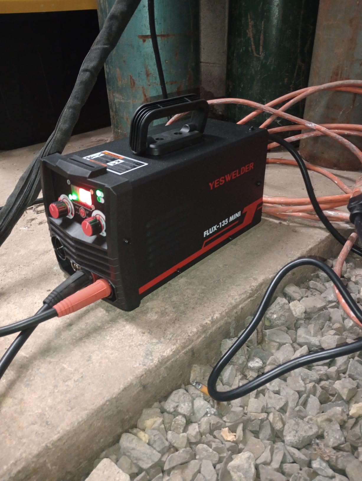 YESWELDER FLUX-135PRO Flux Core MIG Welder & Lift TIG Torch, 135Amp 110V Flux Core Gasless MIG/Lift TIG/Stick 3-in-1 Digital Display Welding Machine with 10-25 Lift TIG Gun Customer Review YESWELDER FLUX-135PRO Flux Core MIG Welder & Lift TIG Torch, 135Amp 110V Flux Core Gasless MIG/Lift TIG/Stick 3-in-1 Digital Display Welding Machine with 10-25 Lift TIG Gun - Customer Photo 1