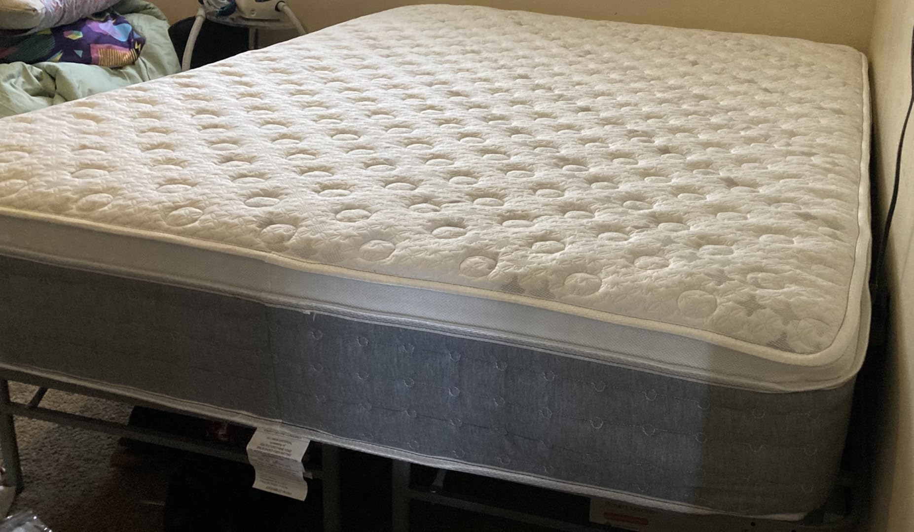 Sleepmax Extra Firm Queen Mattress 12 Inch - Hotel-Collection Hybrid Mattress Extra Support - Pain Relief Bed in a Box for Back & Side Sleepers - Fiberglass-Free, CertiPUR-US Certified, 365-Trial Customer Review Sleepmax Extra Firm Queen Mattress 12 Inch - Hotel-Collection Hybrid Mattress Extra Support - Pain Relief Bed in a Box for Back & Side Sleepers - Fiberglass-Free, CertiPUR-US Certified, 365-Trial - Customer Photo 1