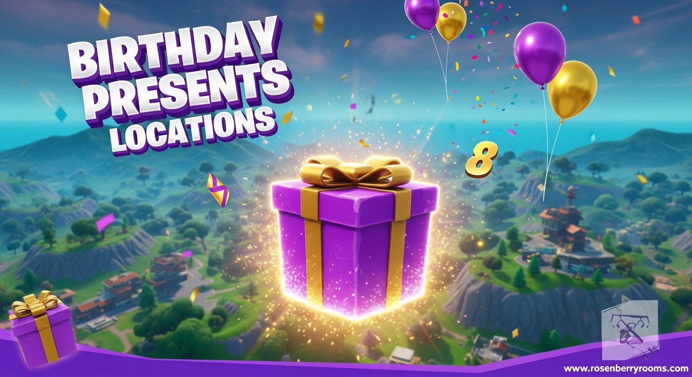 Birthday Presents in Fortnite
