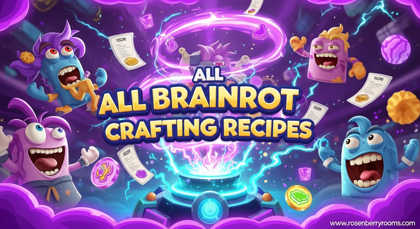 Brainrot Crafting Recipes in Steal a Brainrot