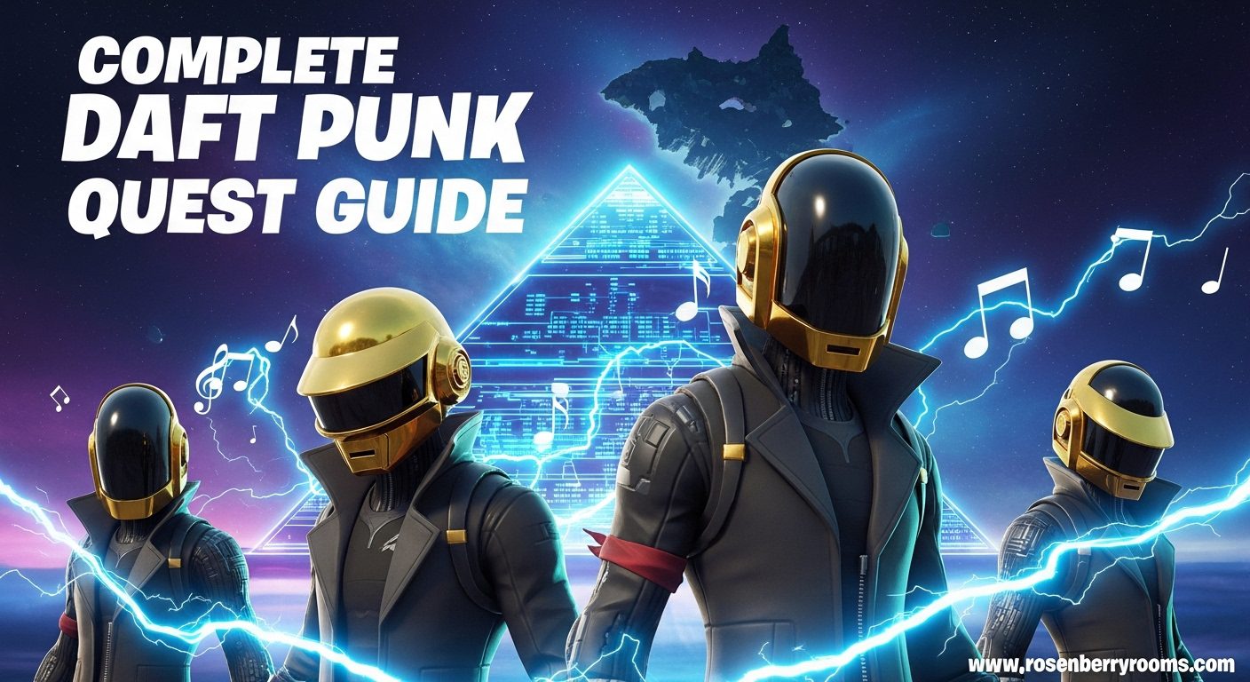Complete Every Daft Punk Quest in Fortnite