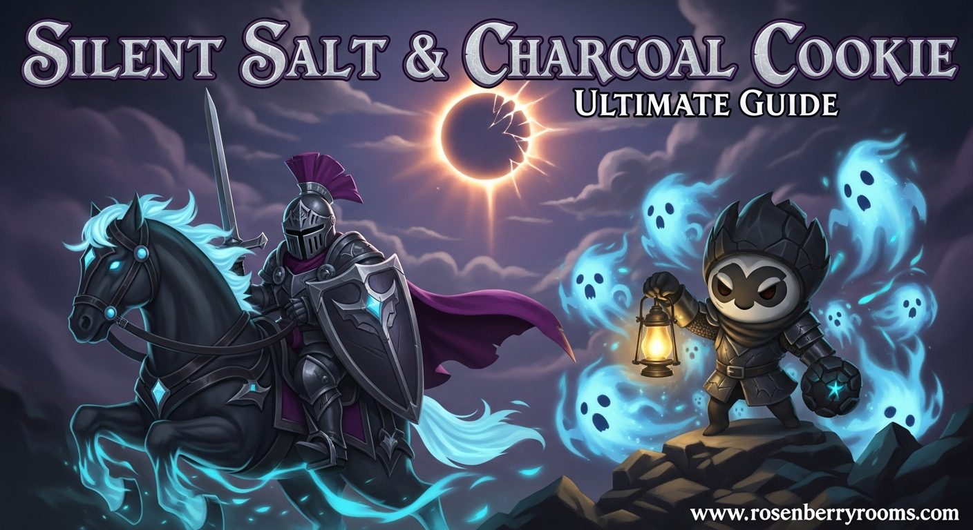 Cookie Run Kingdom Silent Salt & Charcoal Cookie