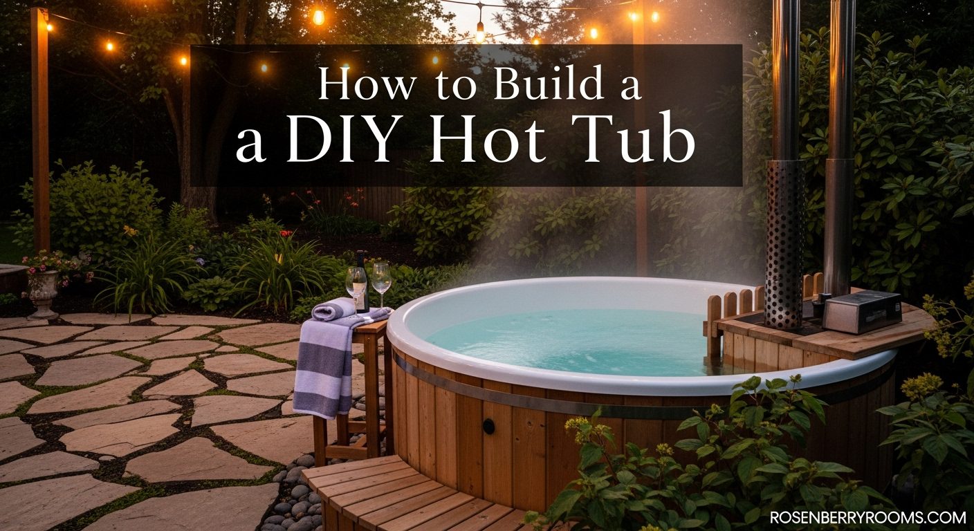 How to Build a DIY Hot Tub