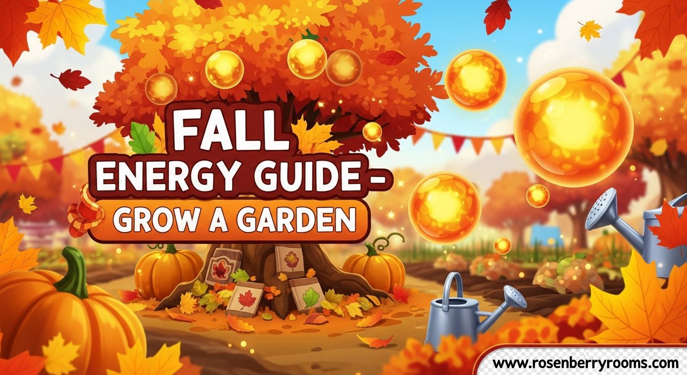 How to Get Fall Energy in Grow a Garden