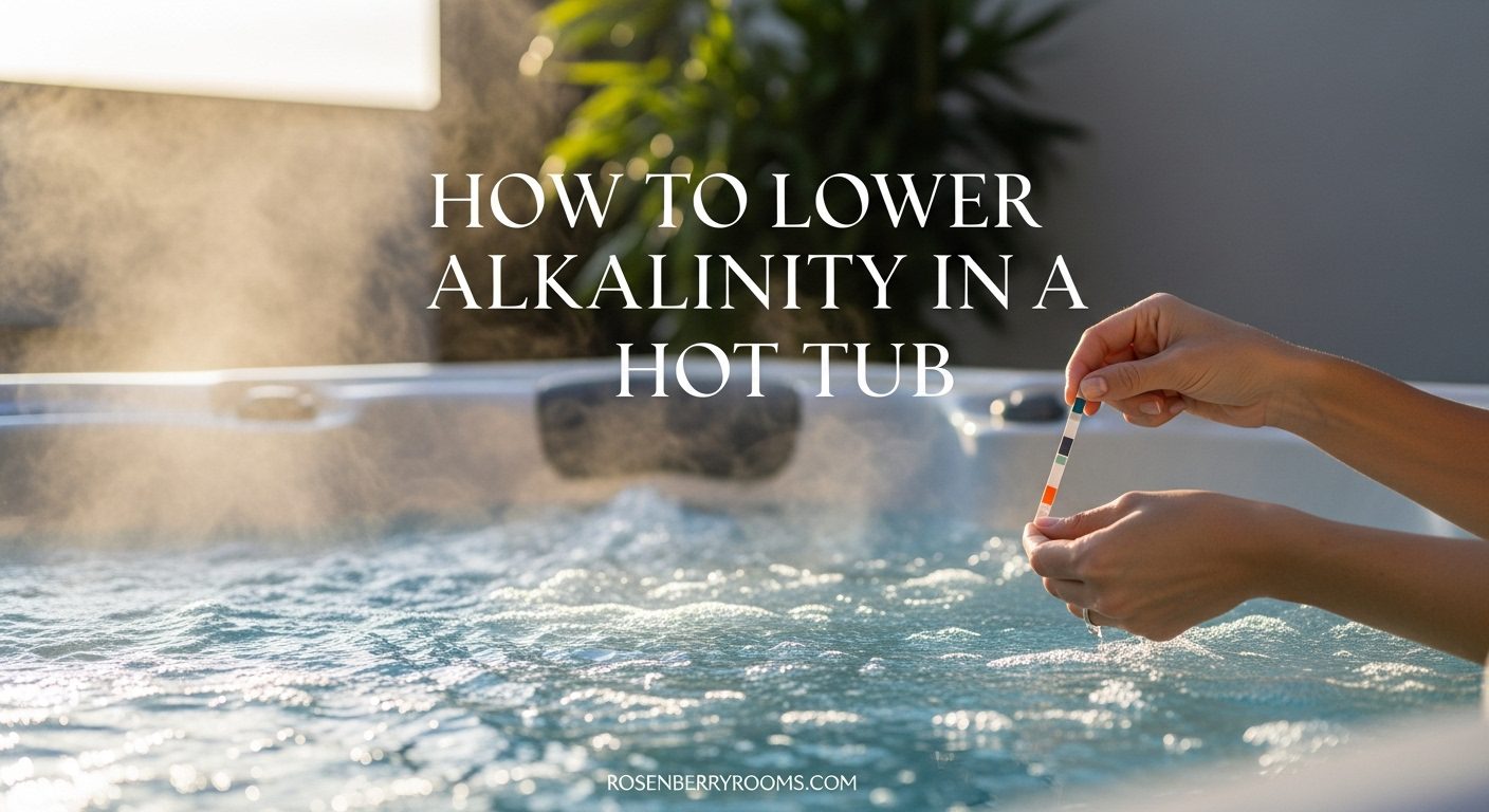 How to Lower Alkalinity in a Hot Tub