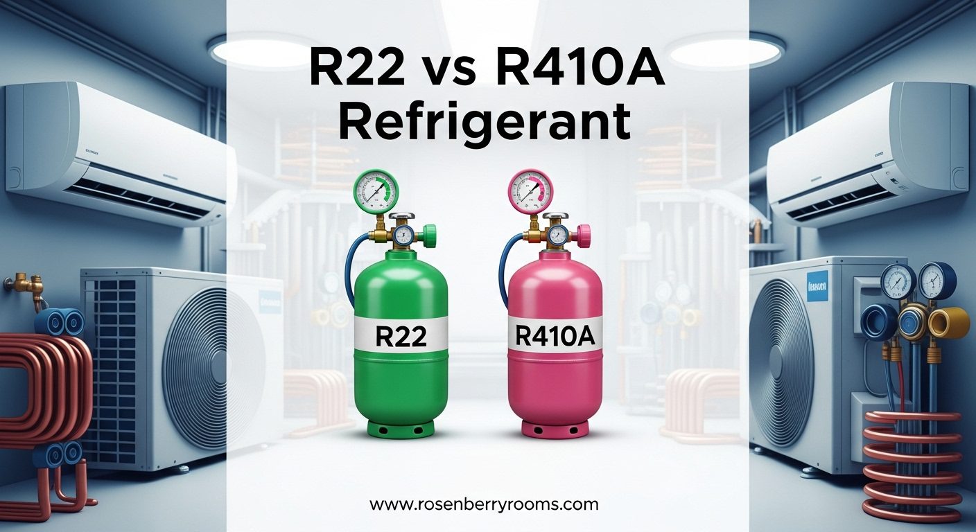 R22 vs R410A Refrigerant