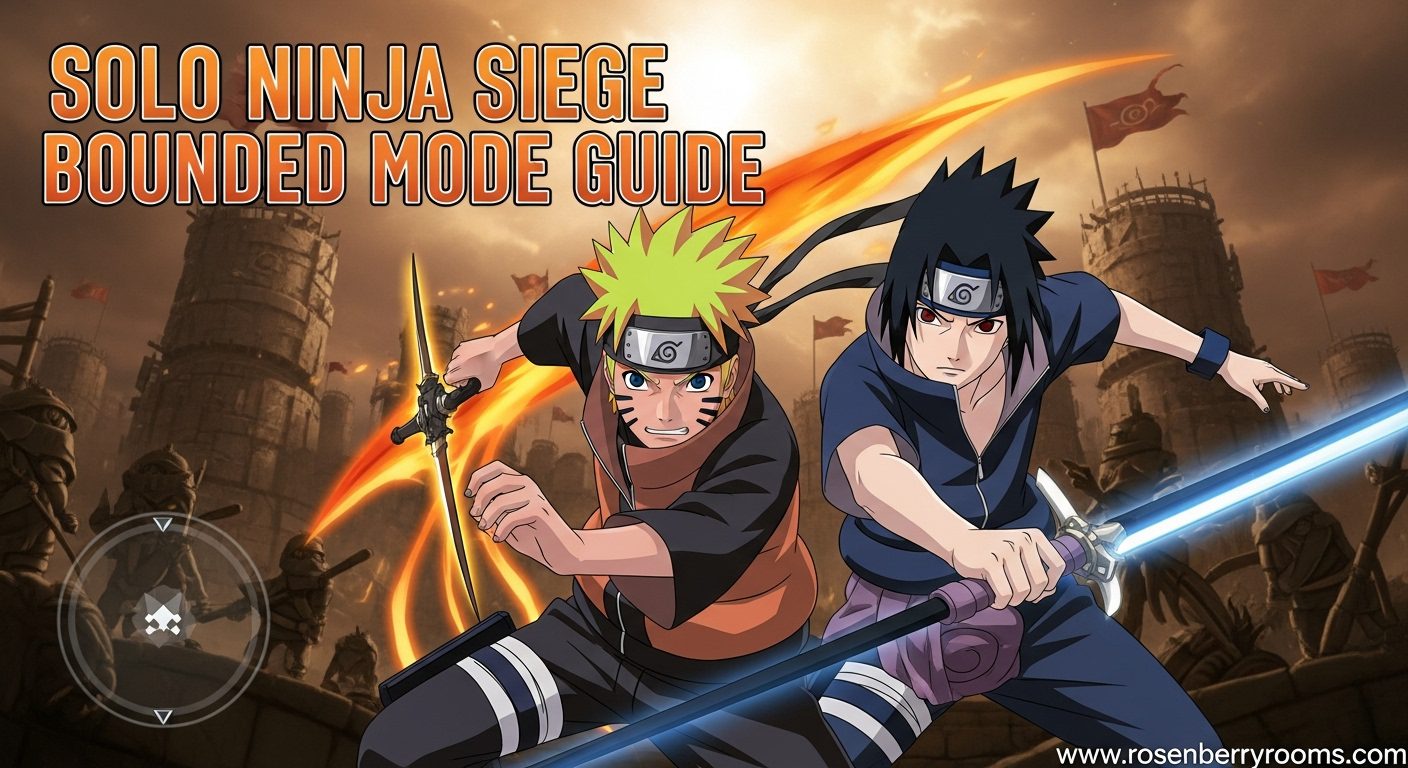 Solo Ninja Siege Bounded Mode