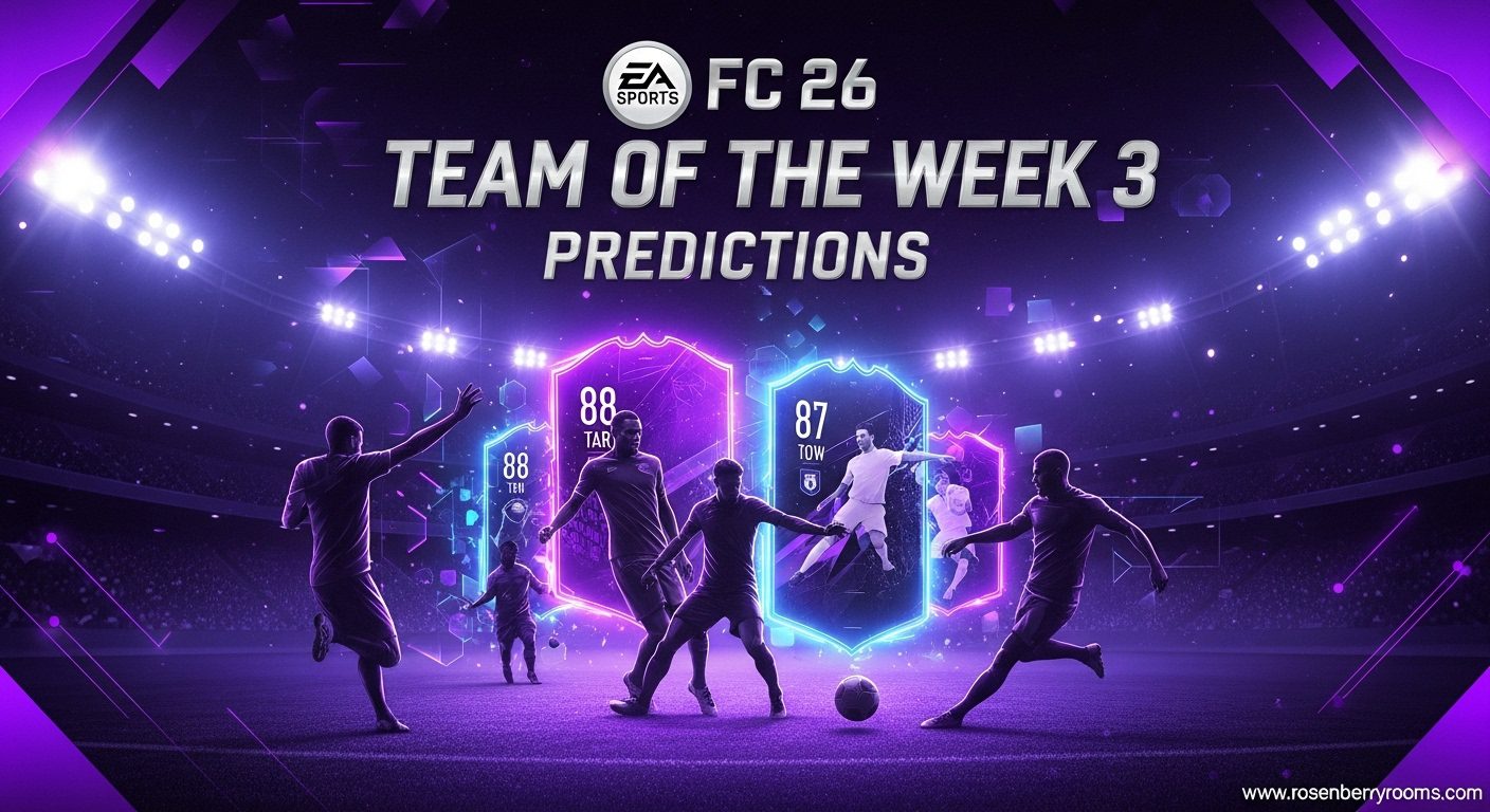 Team of the Week 3 Predictions FC 26