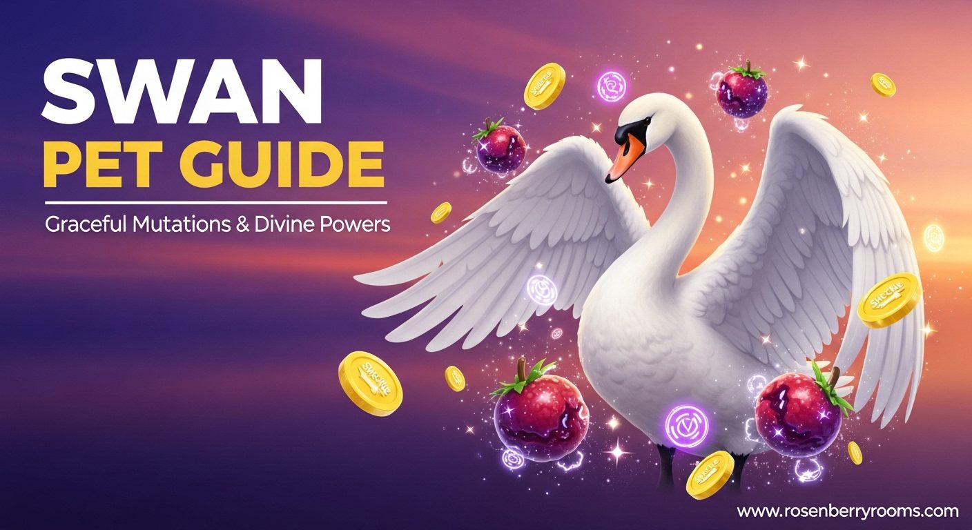 What Does The Grow A Garden Swan Pet Do