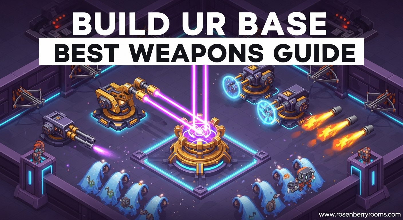 best weapons in Build Ur Base