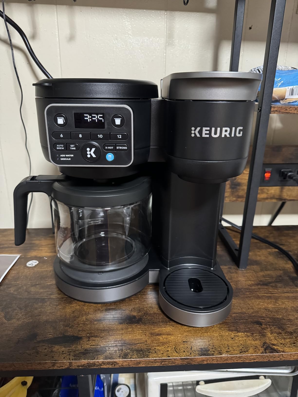 Keurig K-Duo Gen 2 Customer Review Photo Keurig K-Duo Gen 2 - Customer Photo showing the coffee maker in use