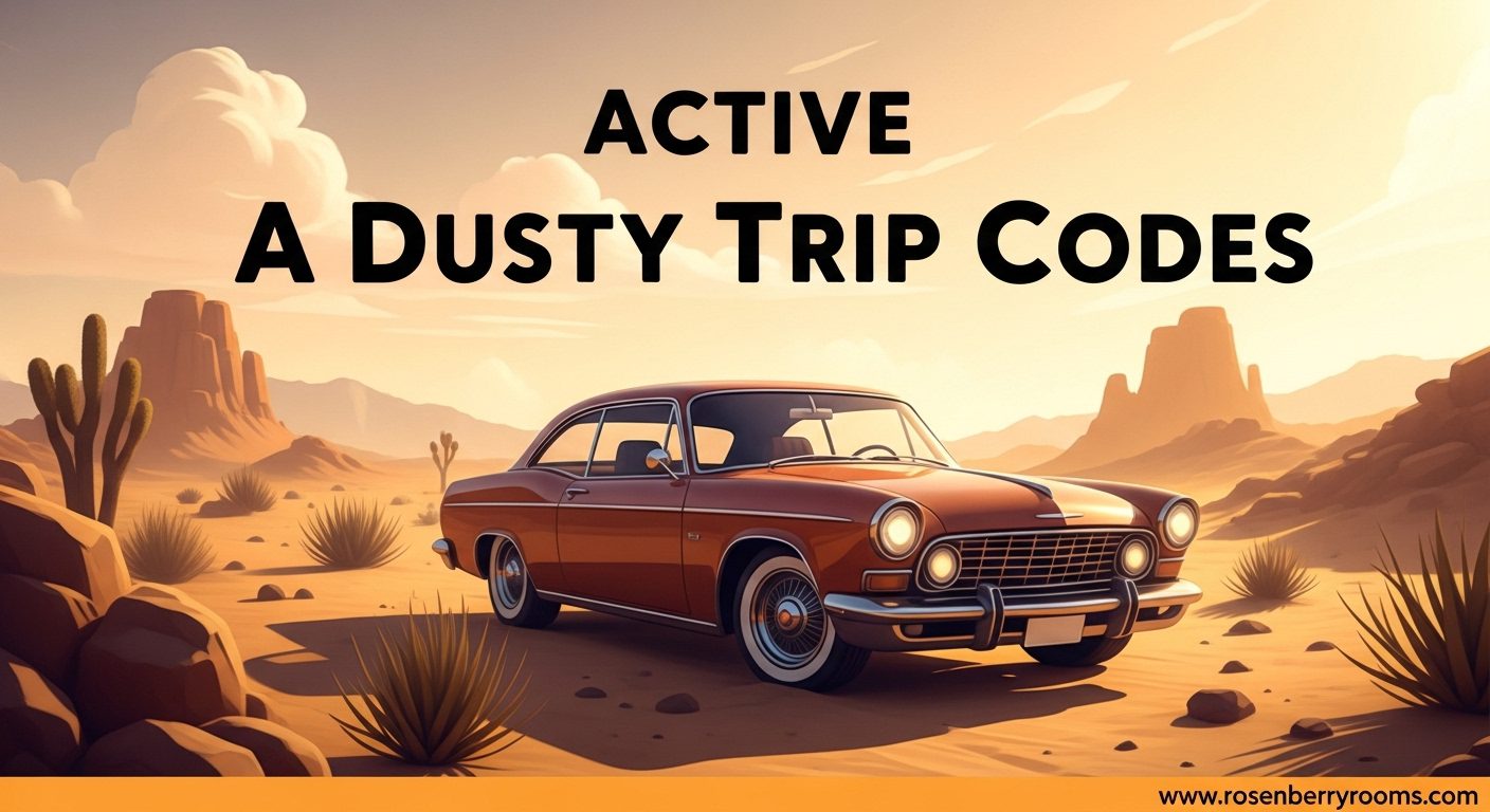 A Dusty Trip Codes
