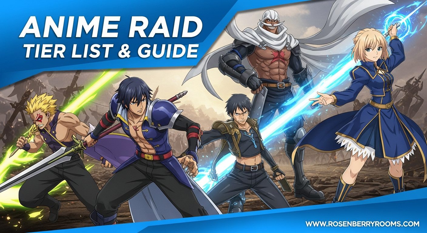 Anime Raid Tier List