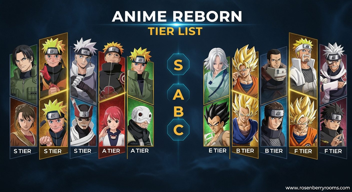 Anime Reborn Tier List