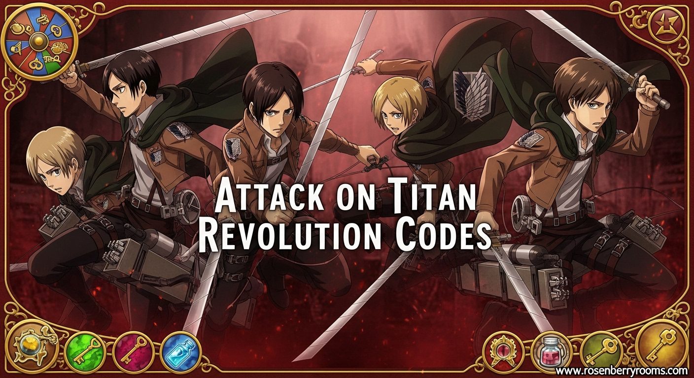 Attack on Titan Revolution Codes
