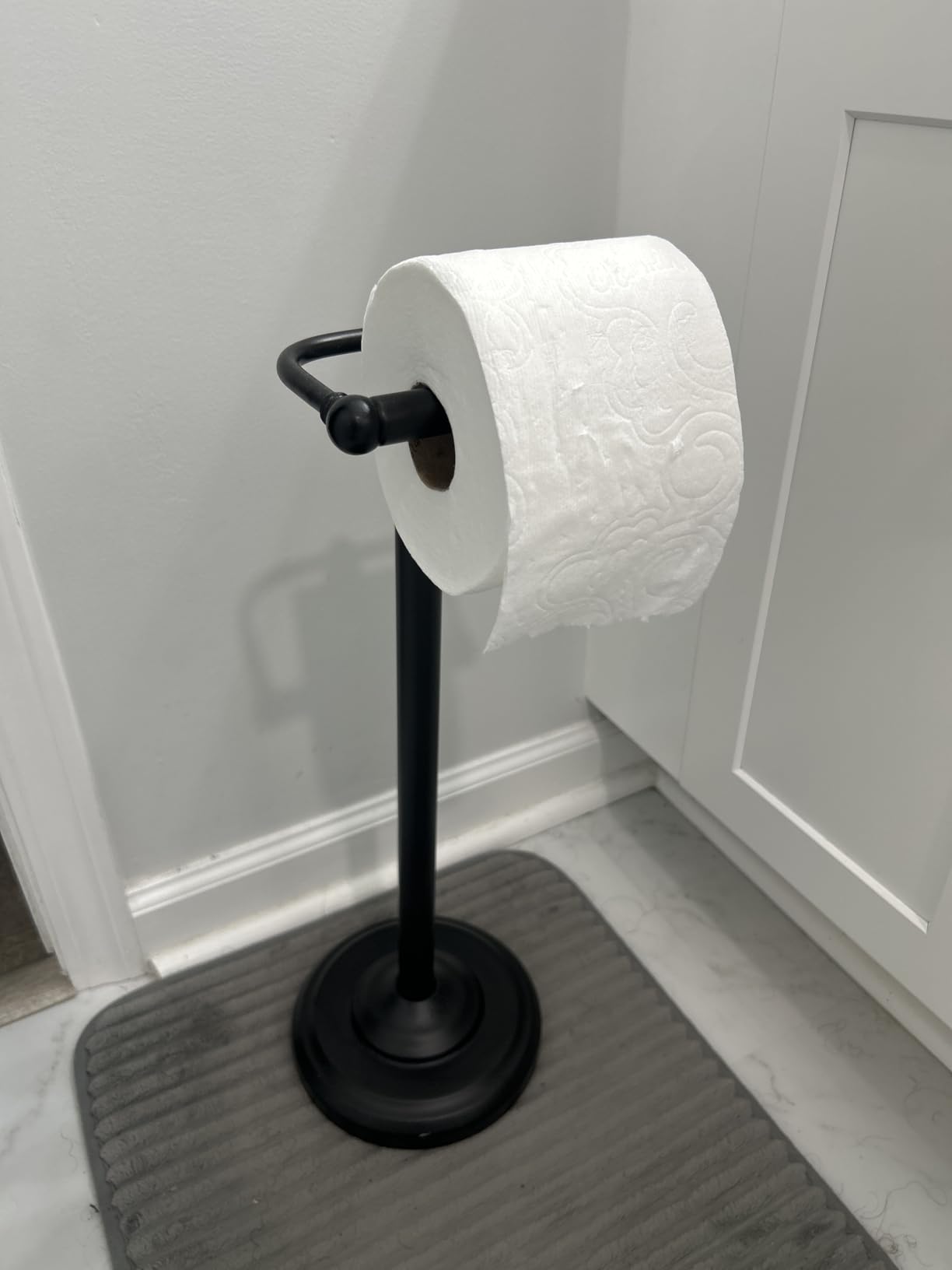 Gatco 1436MX, Freestanding Toilet Paper Holder, 22 Gatco 1436MX, Freestanding Toilet Paper Holder, 22