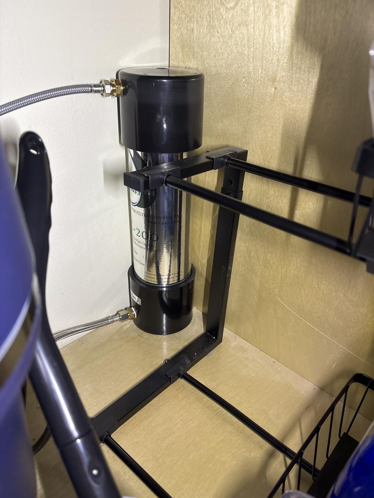 Under Sink Water Filter for Sink Faucet by CuZn, 5 Year Filtration Life, Reduces PFAs, PFOS, Lead, Chlorine, Improves Taste of Tap Water with NSF/ANSI 42 & 372 Certified High Performance Customer Review Under Sink Water Filter for Sink Faucet by CuZn, 5 Year Filtration Life, Reduces PFAs, PFOS, Lead, Chlorine, Improves Taste of Tap Water with NSF/ANSI 42 & 372 Certified High Performance - Customer Photo 1