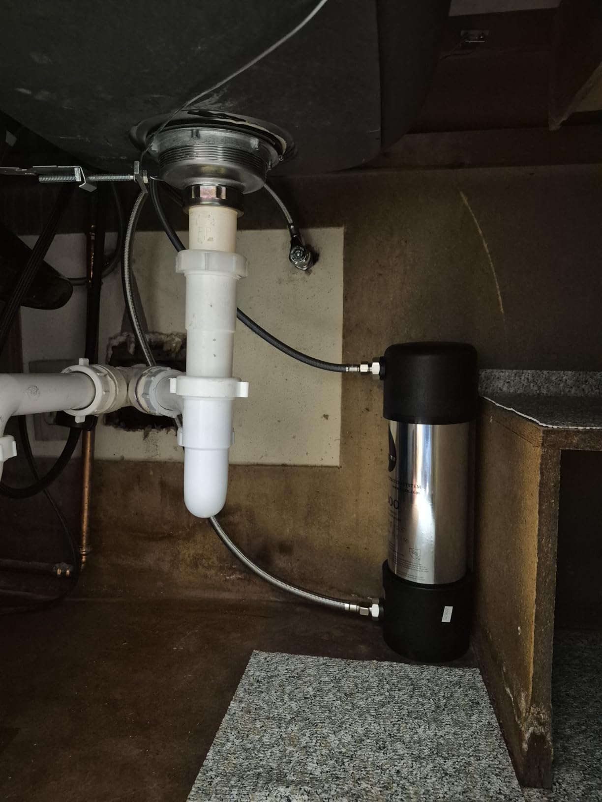 Under Sink Water Filter for Sink Faucet by CuZn, 5 Year Filtration Life, Reduces PFAs, PFOS, Lead, Chlorine, Improves Taste of Tap Water with NSF/ANSI 42 & 372 Certified High Performance Customer Review Under Sink Water Filter for Sink Faucet by CuZn, 5 Year Filtration Life, Reduces PFAs, PFOS, Lead, Chlorine, Improves Taste of Tap Water with NSF/ANSI 42 & 372 Certified High Performance - Customer Photo 2