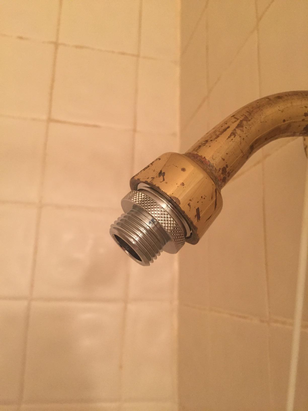 AS1C American Standard Ball Joint Shower ARM Adapter Customer Review AS1C American Standard Ball Joint Shower ARM Adapter - Customer Photo 1