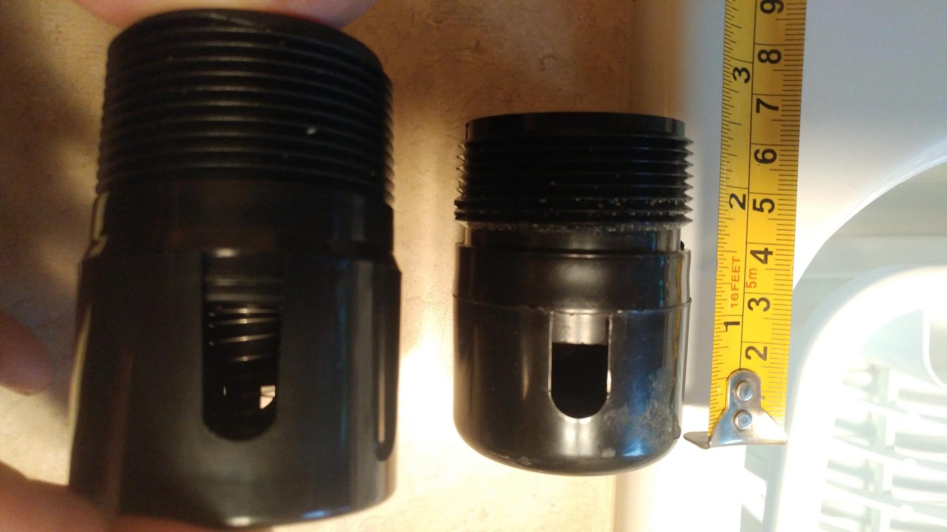 Oatey 39012 1.5 in. NPT ABS in-Line Vent, Black Customer Review Oatey 39012 1.5 in. NPT ABS in-Line Vent, Black - Customer Photo 1