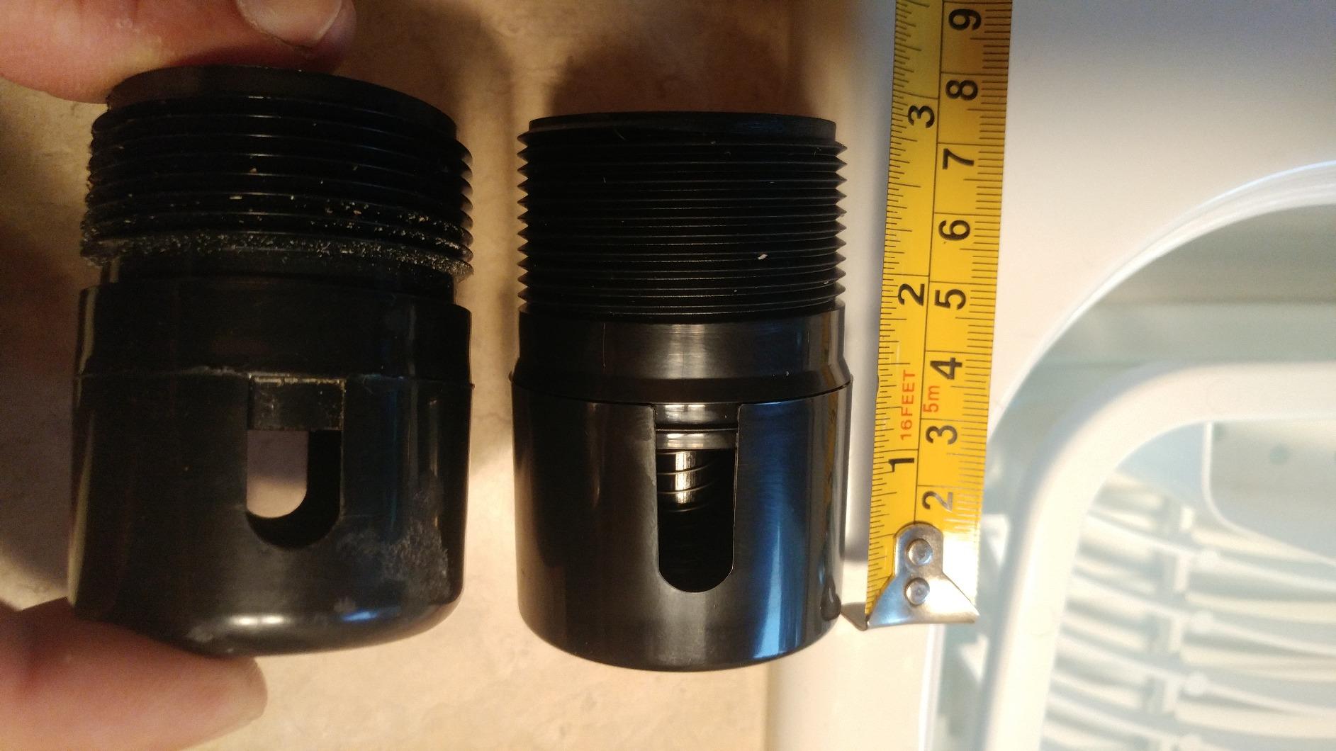Oatey 39012 1.5 in. NPT ABS in-Line Vent, Black Customer Review Oatey 39012 1.5 in. NPT ABS in-Line Vent, Black - Customer Photo 2
