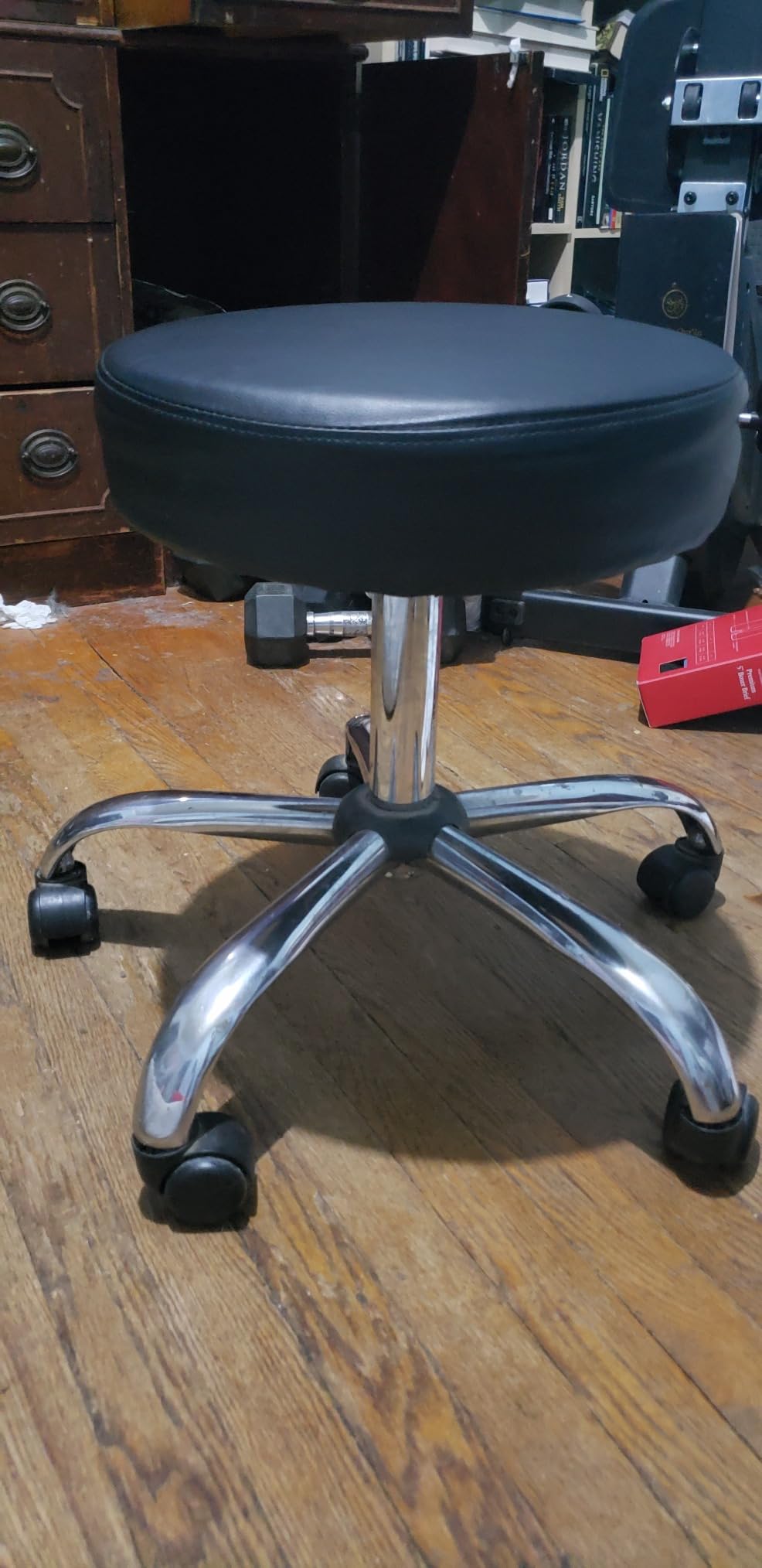 Boss Office Products Be Well Medical Spa Stool in Black Customer Review Boss Office Products Be Well Medical Spa Stool in Black - Customer Photo 1