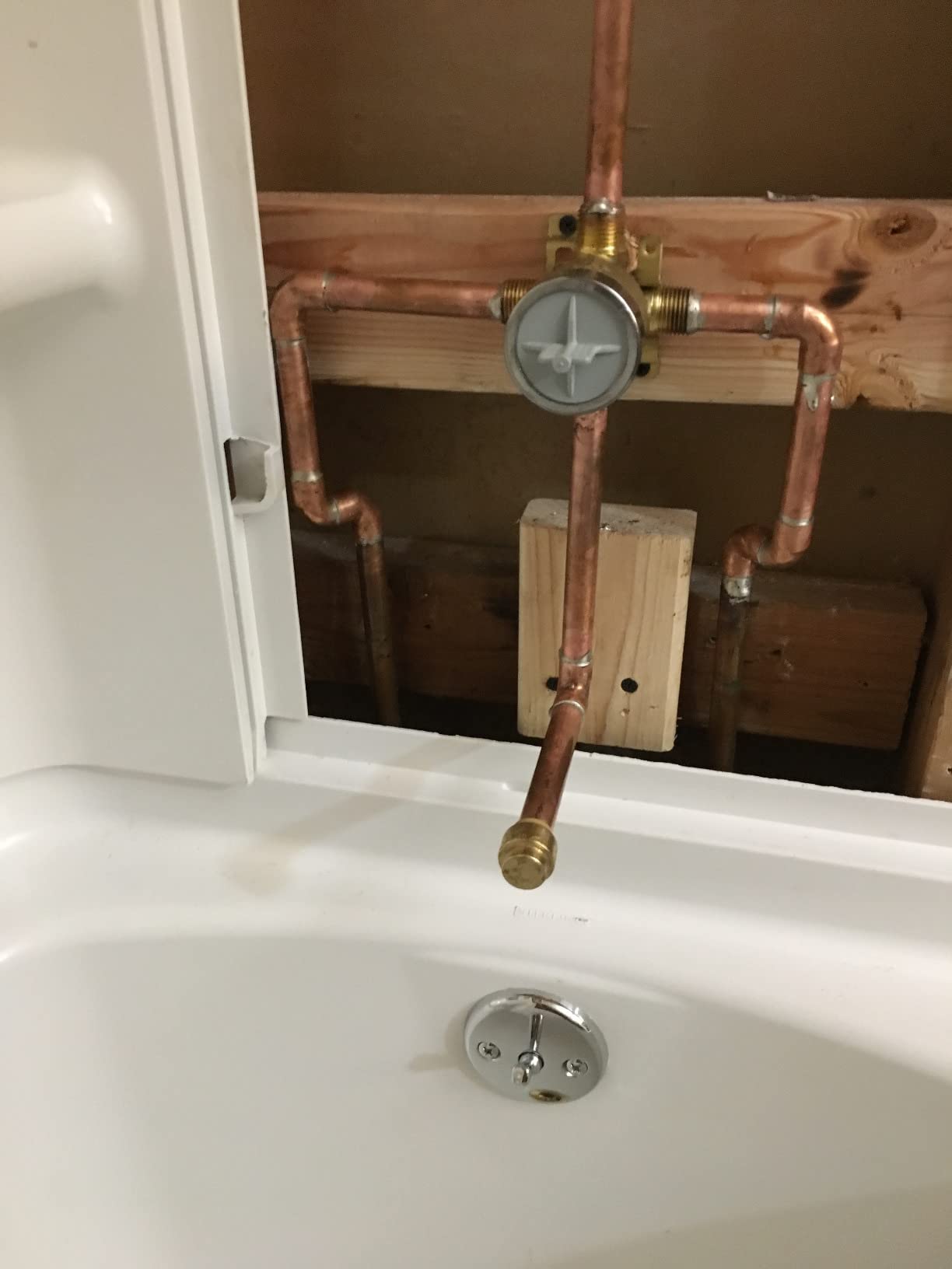 Delta Faucet Lahara 17 Series Dual-Function Shower Handle Valve Trim Kit, Chrome T17038 Customer Review Delta Faucet Lahara 17 Series Dual-Function Shower Handle Valve Trim Kit, Chrome T17038 - Customer Photo 2