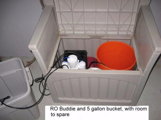 Aquatic Life RO Buddie 4-Stage Reverse Osmosis Deionization Water Filter System RO/DI Filtration Units for Aquarium, 50 GPD Customer Review Aquatic Life RO Buddie 4-Stage Reverse Osmosis Deionization Water Filter System RO/DI Filtration Units for Aquarium, 50 GPD - Customer Photo 1