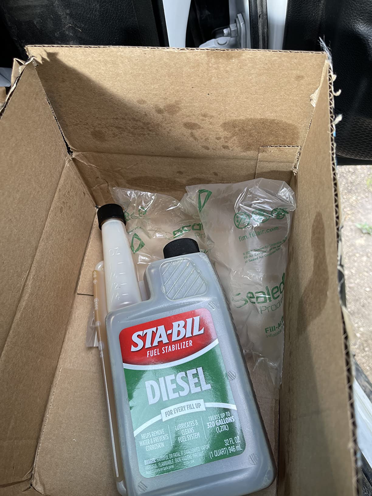 STA-BIL Diesel Fuel Stabilizer And Performance Improver - Keeps Diesel Fuel Fresh For Up To 12 Months - Lubricates And Cleans The Fuel System Customer Review STA-BIL Diesel Fuel Stabilizer And Performance Improver - Keeps Diesel Fuel Fresh For Up To 12 Months - Lubricates And Cleans The Fuel System - Customer Photo 2