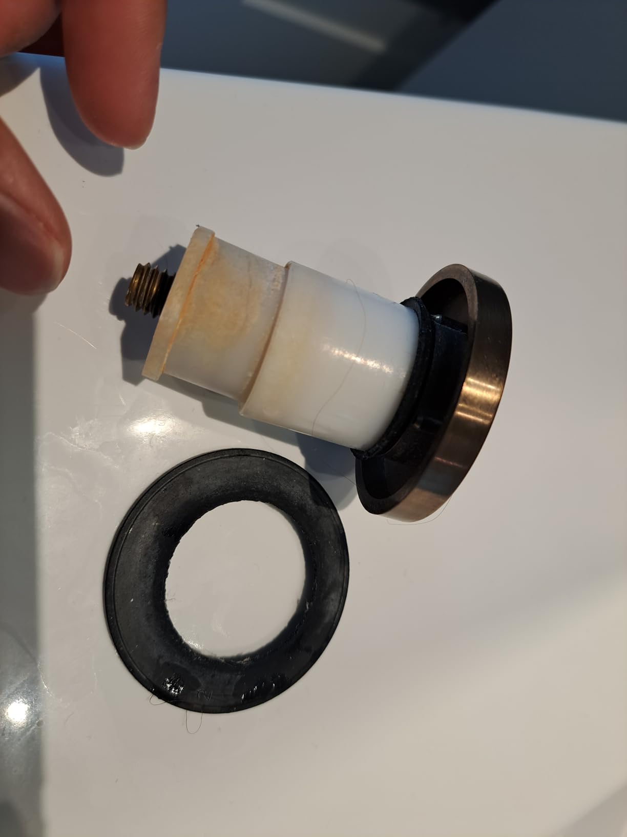 DANCO Tub Stopper Gasket for Tub Drain Assemblies (37680B), Black Customer Review DANCO Tub Stopper Gasket for Tub Drain Assemblies (37680B), Black - Customer Photo 1
