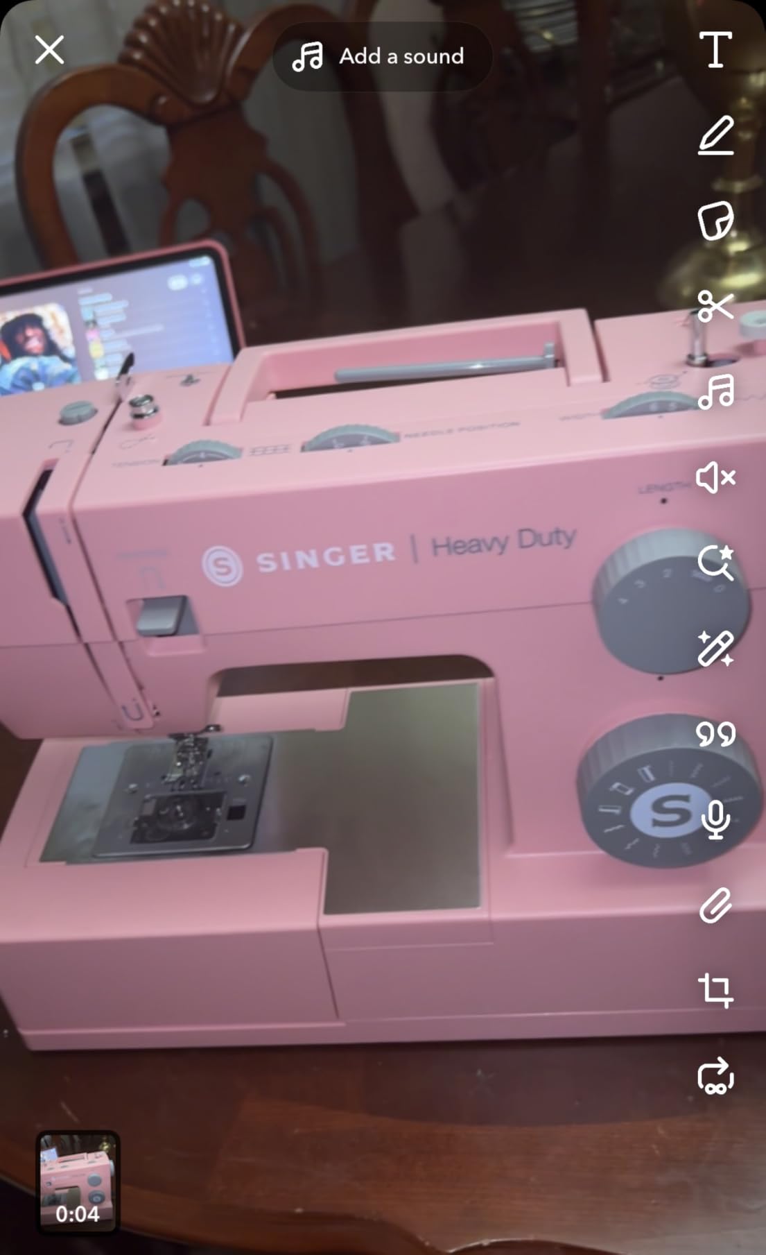 SINGER Heavy Duty 4411 High Speed Sewing Machine with Accessory Kit | Strong Motor With Enhanced Piercing Power, 69 Stitch Applications, Full Metal frame, 4-step Buttonhole & LED Light Customer Review SINGER Heavy Duty 4411 High Speed Sewing Machine with Accessory Kit | Strong Motor With Enhanced Piercing Power, 69 Stitch Applications, Full Metal frame, 4-step Buttonhole & LED Light - Customer Photo 1