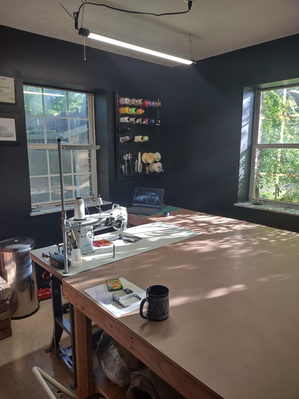 Consew 206RB-5 Walking Foot Industrial Sewing Machine with Table and Servo Motor Customer Review Consew 206RB-5 Walking Foot Industrial Sewing Machine with Table and Servo Motor - Customer Photo 1