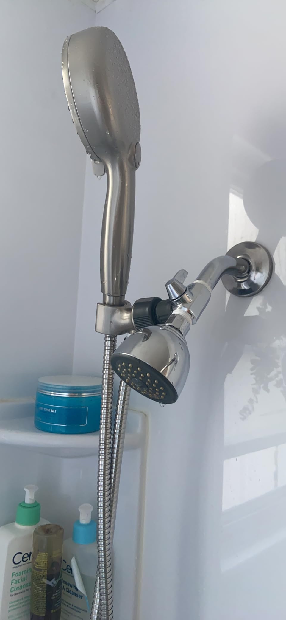 Delta Faucet Shower Arm Diverter for Hand Shower, Chrome Customer Review Delta Faucet Shower Arm Diverter for Hand Shower, Chrome - Customer Photo 2