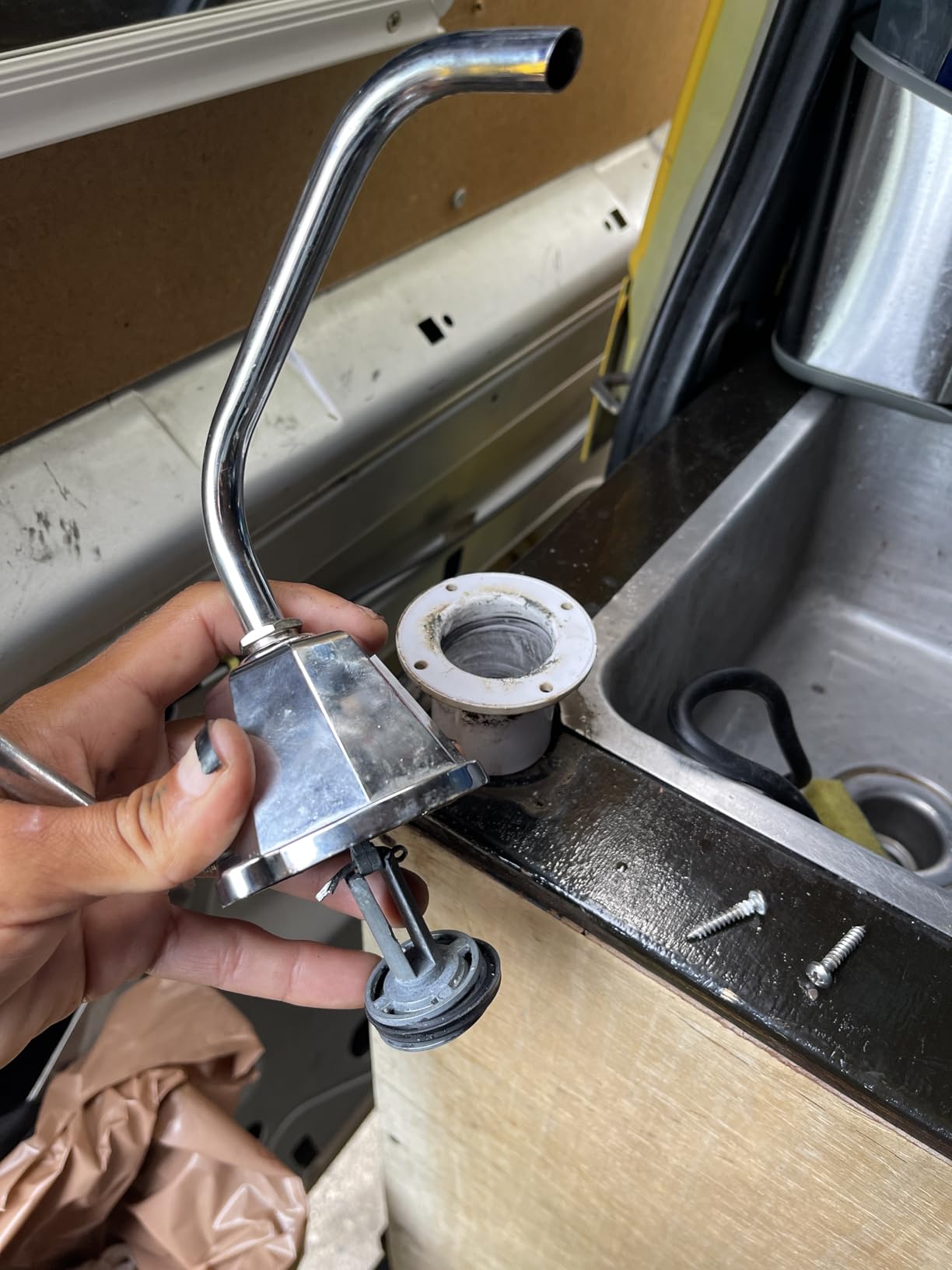JR Products 97025 Manual Water Faucet,Chrome Customer Review JR Products 97025 Manual Water Faucet,Chrome - Customer Photo 2