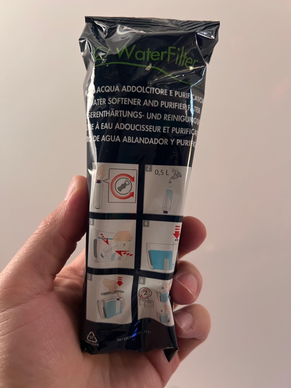 De'Longhi Replacement Water Filter for Select Espresso Machines, DLSC002 - Customer Photo 1