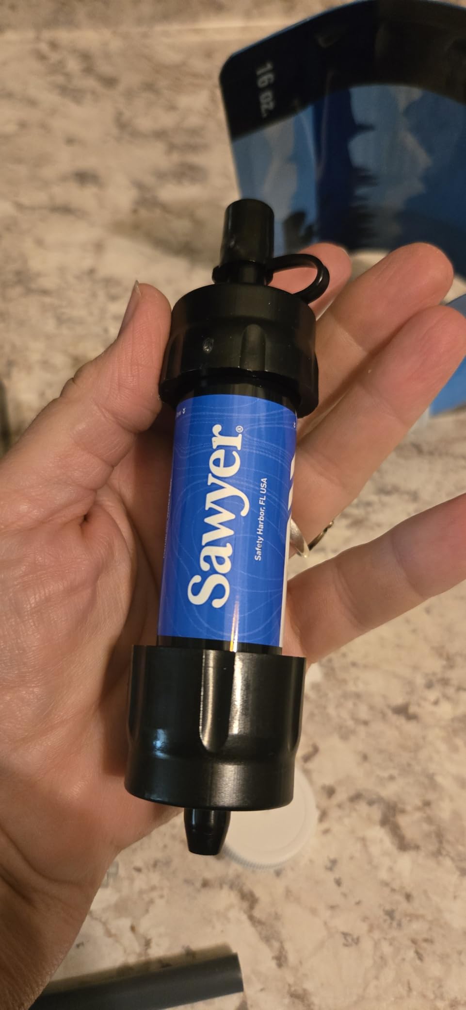 Sawyer Products Mini Water Filtration System Customer Review Sawyer Products Mini Water Filtration System - Customer Photo 2